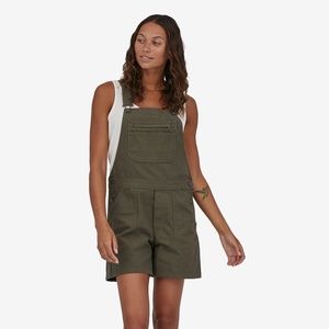 Patagonia Women's Canvas Overalls (shorts version), size Small